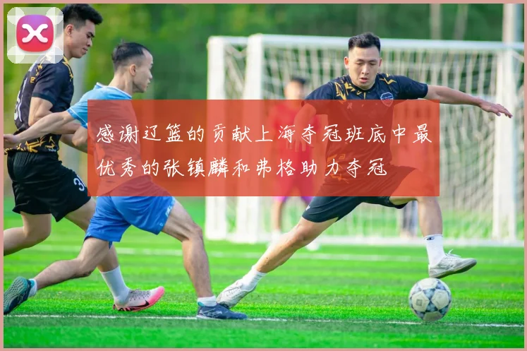 感谢辽篮的贡献上海夺冠班底中最优秀的张镇麟和弗格助力夺冠