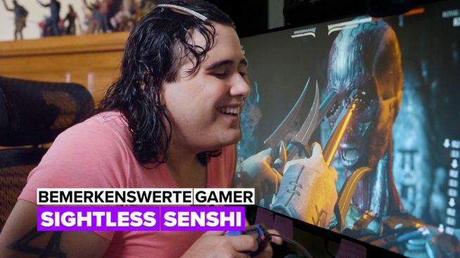 Bemerkenswerte Gamer: Sightless Senshi