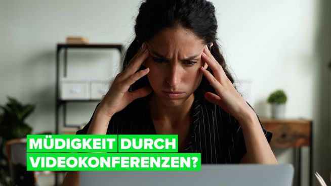 Zoom Fatigue – Müdigkeit durch virtuelle Meetings