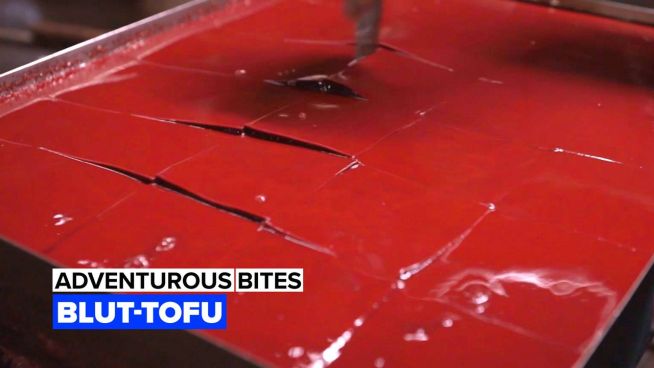 Adventurous bites: Blut-Tofu