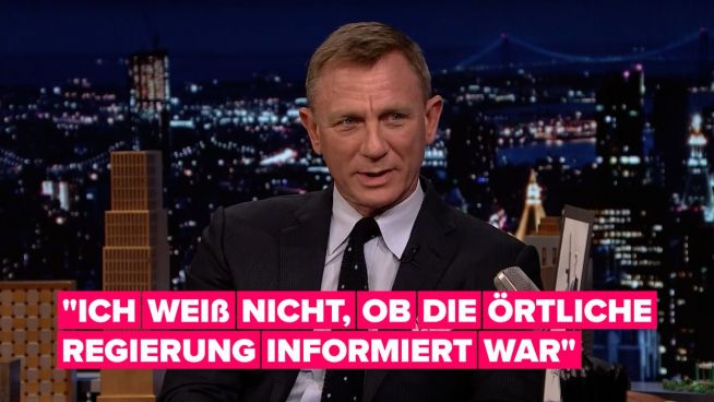 Daniel Craig gibt zu, dass die marokkanische Regierung nichts von der rekordbrechenden Explosion beim Dreh zu 'Spectre' wusste